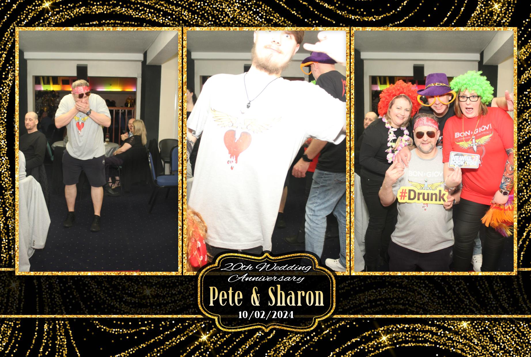 Pete & Sharon's 20th Wedding Anniversary  | View more photos from the event at gallery.myphotoboothexperience.co.uk/u/MyPhotoBoothExperienceLtd/Pete-Sharons-20th-Wedding-Anniversary