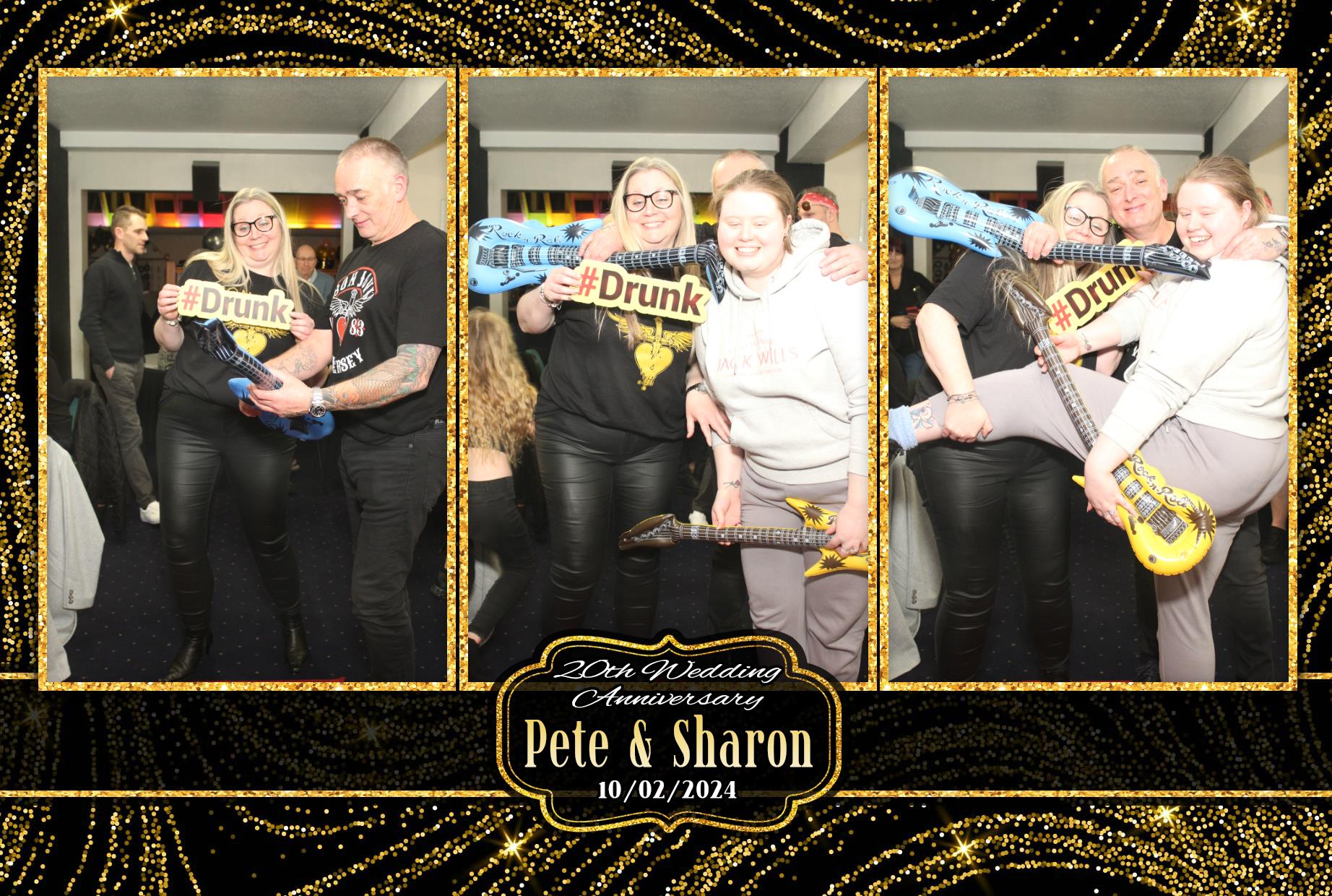 Pete & Sharon's 20th Wedding Anniversary  | View more photos from the event at gallery.myphotoboothexperience.co.uk/u/MyPhotoBoothExperienceLtd/Pete-Sharons-20th-Wedding-Anniversary