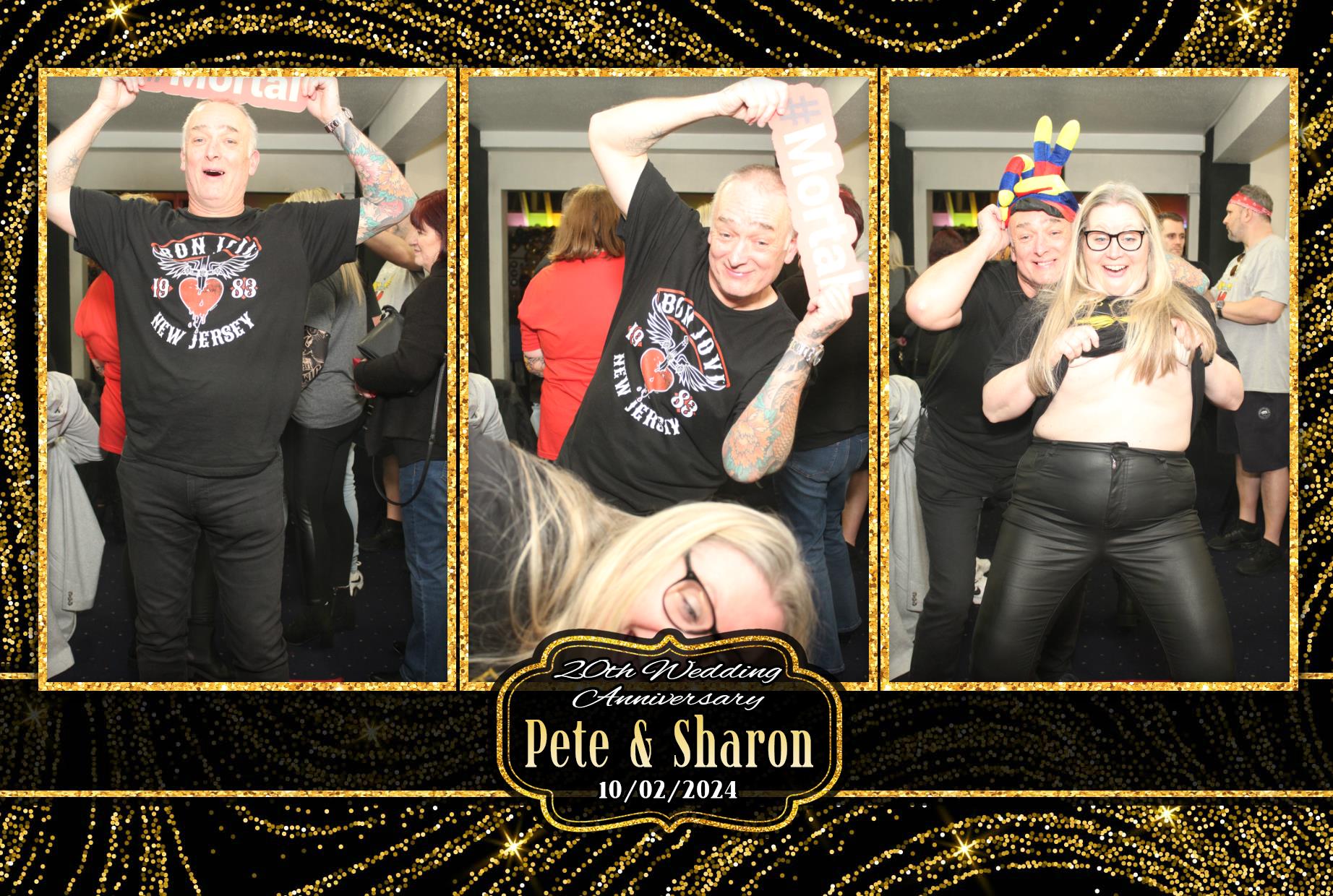 Pete & Sharon's 20th Wedding Anniversary  | View more photos from the event at gallery.myphotoboothexperience.co.uk/u/MyPhotoBoothExperienceLtd/Pete-Sharons-20th-Wedding-Anniversary