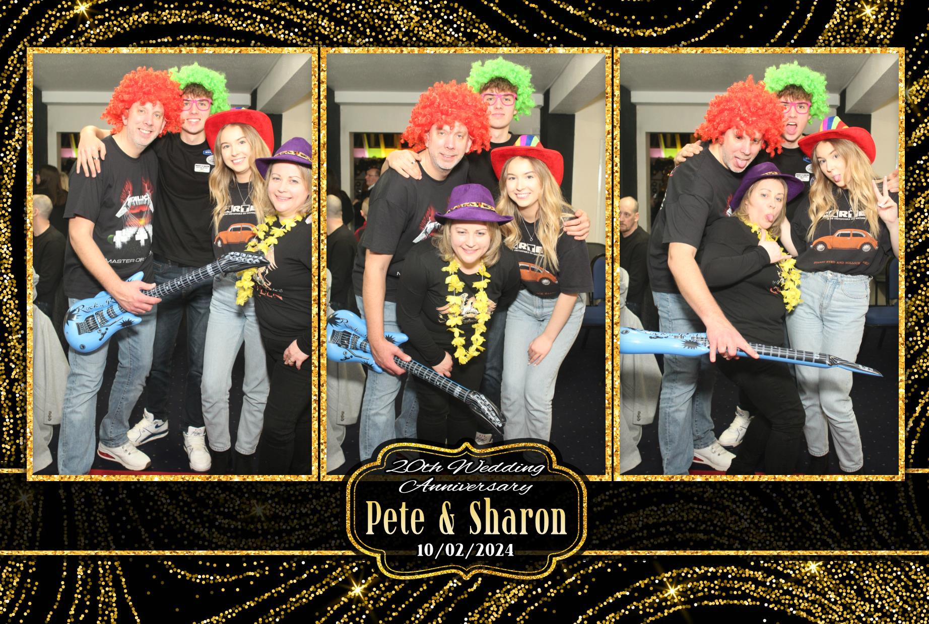 Pete & Sharon's 20th Wedding Anniversary  | View more photos from the event at gallery.myphotoboothexperience.co.uk/u/MyPhotoBoothExperienceLtd/Pete-Sharons-20th-Wedding-Anniversary