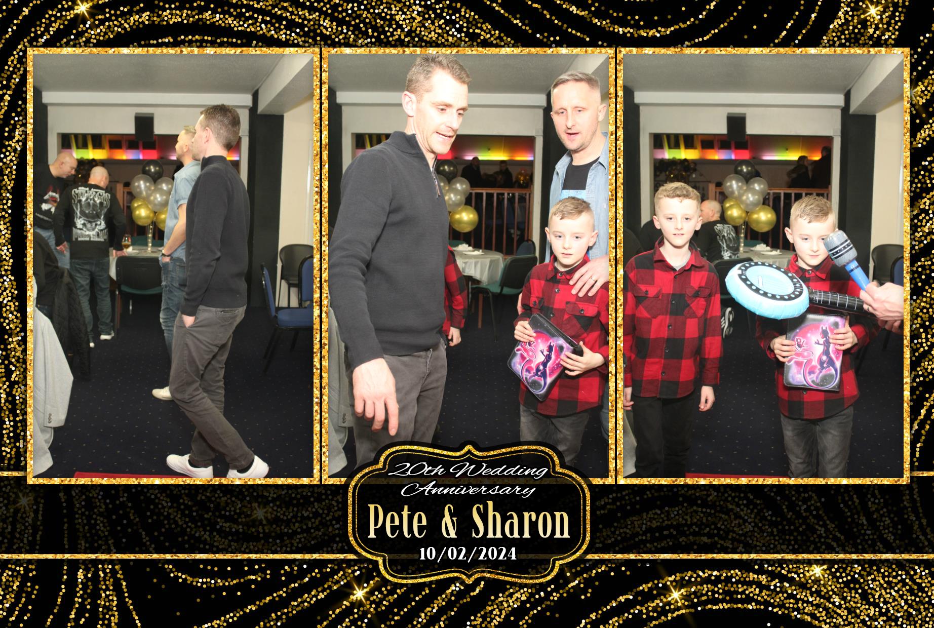 Pete & Sharon's 20th Wedding Anniversary  | View more photos from the event at gallery.myphotoboothexperience.co.uk/u/MyPhotoBoothExperienceLtd/Pete-Sharons-20th-Wedding-Anniversary
