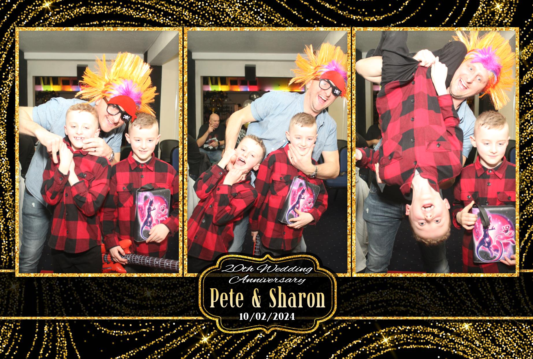 Pete & Sharon's 20th Wedding Anniversary  | View more photos from the event at gallery.myphotoboothexperience.co.uk/u/MyPhotoBoothExperienceLtd/Pete-Sharons-20th-Wedding-Anniversary