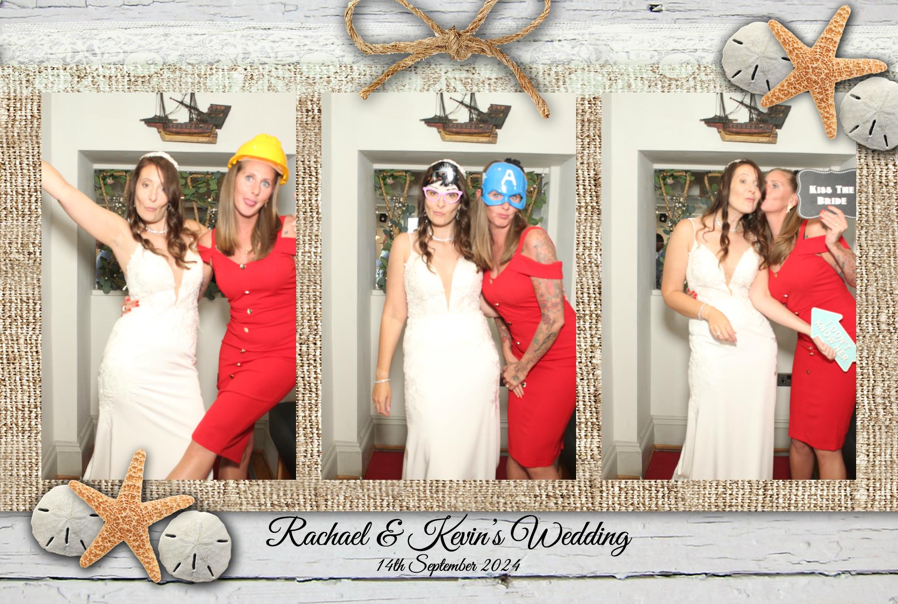 Rachael & Kevins Wedding | View more photos from the event at gallery.myphotoboothexperience.co.uk/u/MyPhotoBoothExperienceLtd/Rachael-Kevins-Wedding