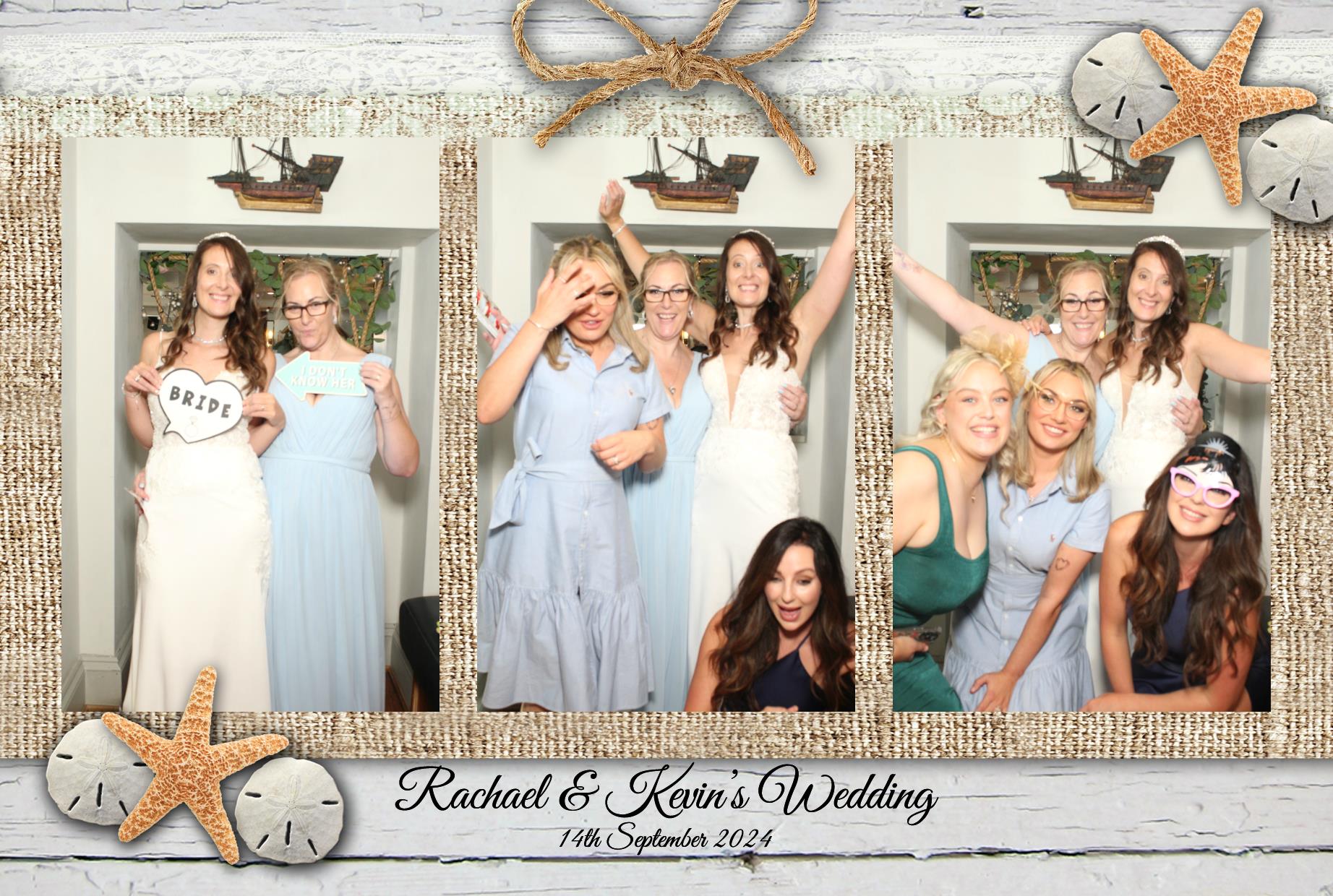 Rachael & Kevins Wedding | View more photos from the event at gallery.myphotoboothexperience.co.uk/u/MyPhotoBoothExperienceLtd/Rachael-Kevins-Wedding