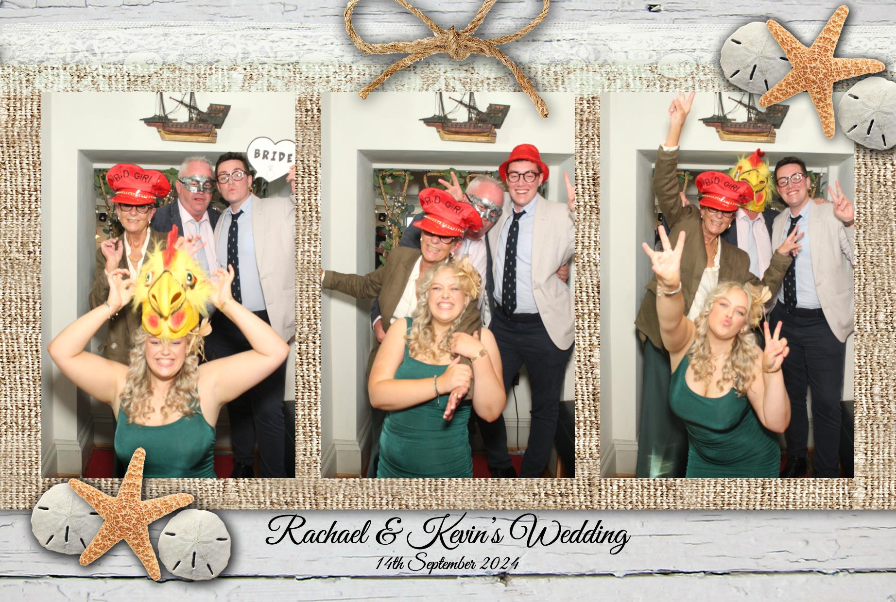 Rachael & Kevins Wedding | View more photos from the event at gallery.myphotoboothexperience.co.uk/u/MyPhotoBoothExperienceLtd/Rachael-Kevins-Wedding