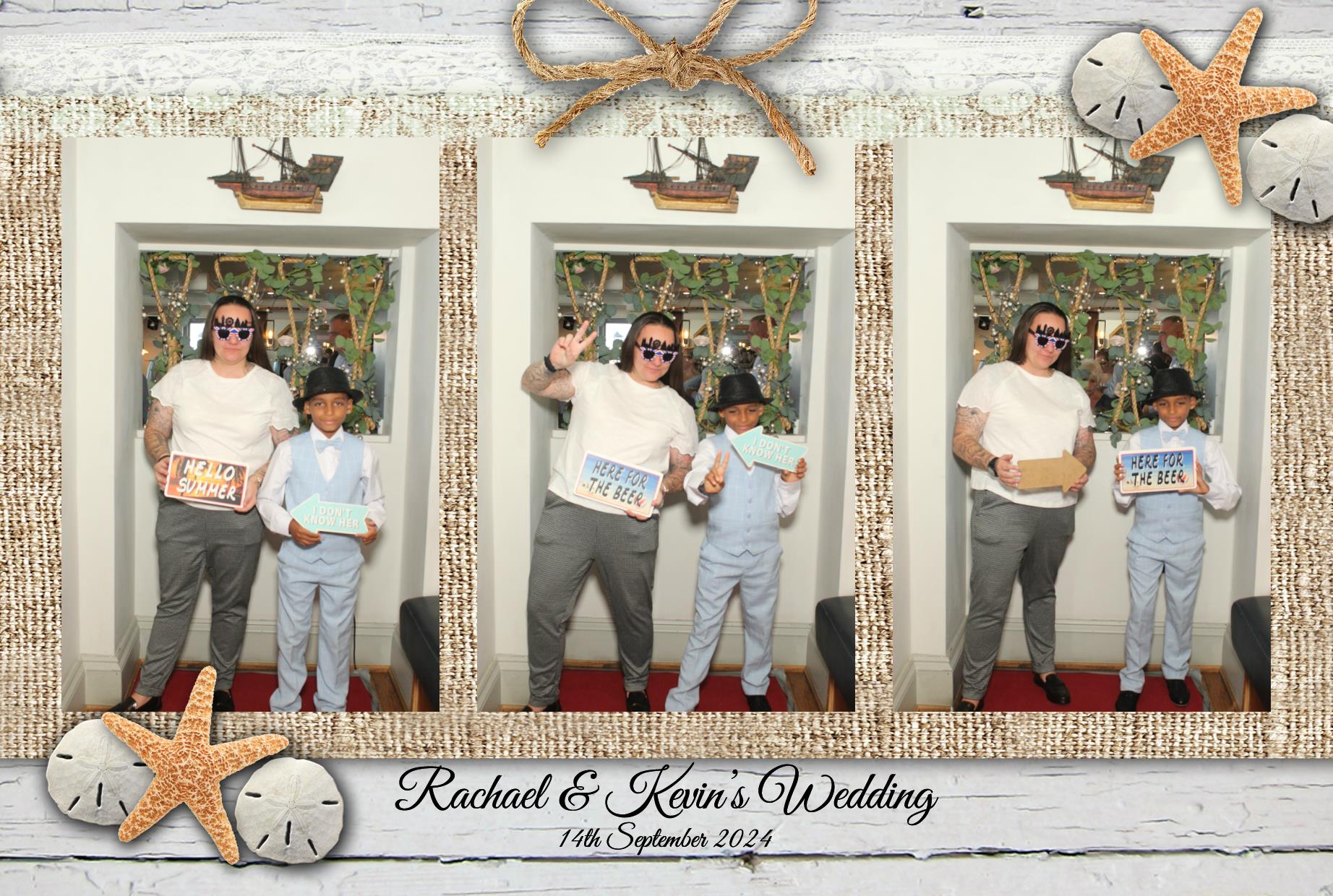 Rachael & Kevins Wedding | View more photos from the event at gallery.myphotoboothexperience.co.uk/u/MyPhotoBoothExperienceLtd/Rachael-Kevins-Wedding