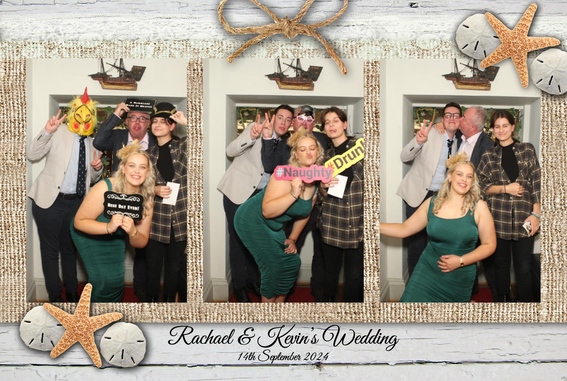 Rachael & Kevins Wedding | View more photos from the event at gallery.myphotoboothexperience.co.uk/u/MyPhotoBoothExperienceLtd/Rachael-Kevins-Wedding