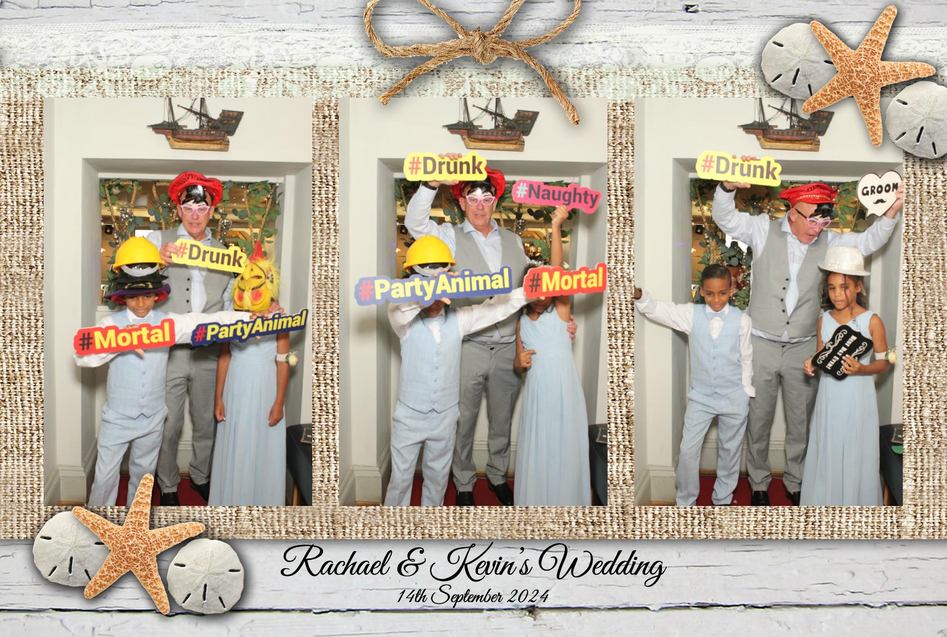 Rachael & Kevins Wedding | View more photos from the event at gallery.myphotoboothexperience.co.uk/u/MyPhotoBoothExperienceLtd/Rachael-Kevins-Wedding