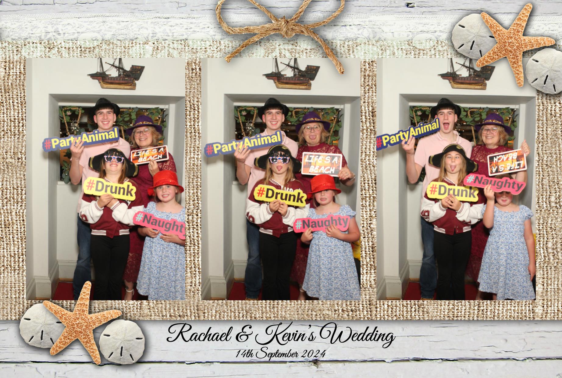 Rachael & Kevins Wedding | View more photos from the event at gallery.myphotoboothexperience.co.uk/u/MyPhotoBoothExperienceLtd/Rachael-Kevins-Wedding
