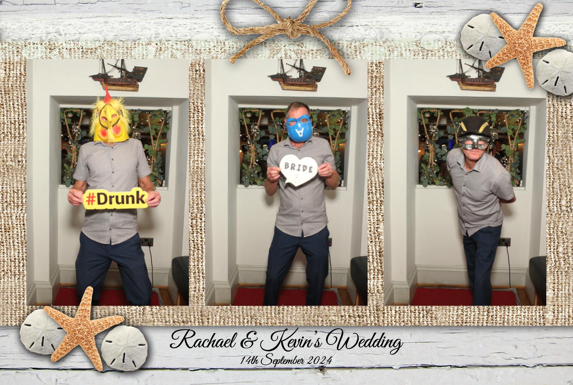 Rachael & Kevins Wedding | View more photos from the event at gallery.myphotoboothexperience.co.uk/u/MyPhotoBoothExperienceLtd/Rachael-Kevins-Wedding