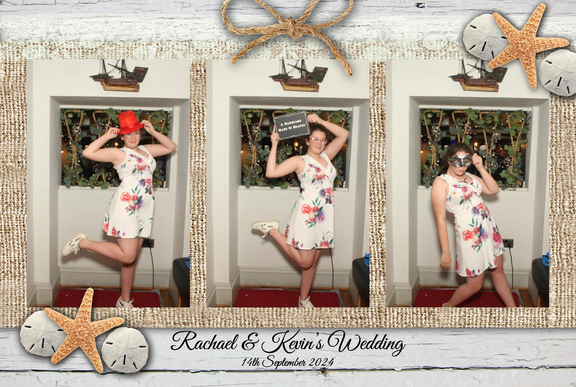 Rachael & Kevins Wedding | View more photos from the event at gallery.myphotoboothexperience.co.uk/u/MyPhotoBoothExperienceLtd/Rachael-Kevins-Wedding