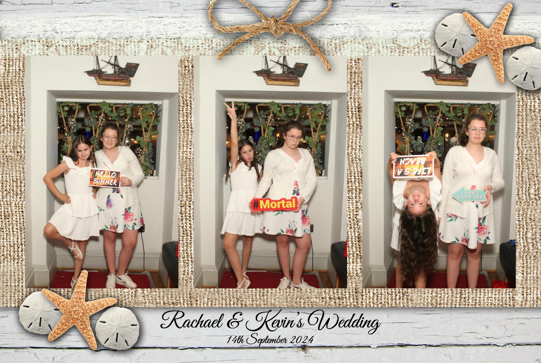 Rachael & Kevins Wedding | View more photos from the event at gallery.myphotoboothexperience.co.uk/u/MyPhotoBoothExperienceLtd/Rachael-Kevins-Wedding