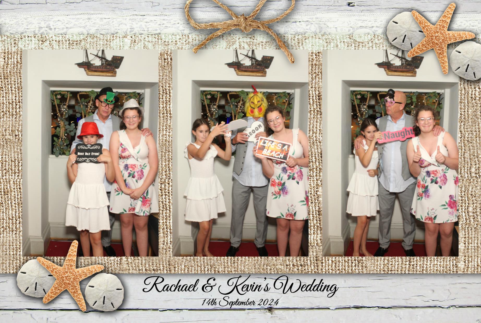 Rachael & Kevins Wedding | View more photos from the event at gallery.myphotoboothexperience.co.uk/u/MyPhotoBoothExperienceLtd/Rachael-Kevins-Wedding