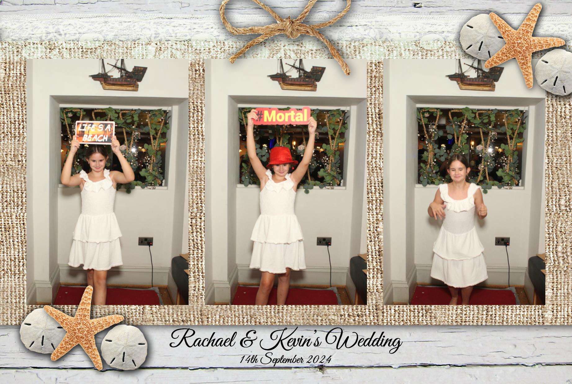 Rachael & Kevins Wedding | View more photos from the event at gallery.myphotoboothexperience.co.uk/u/MyPhotoBoothExperienceLtd/Rachael-Kevins-Wedding