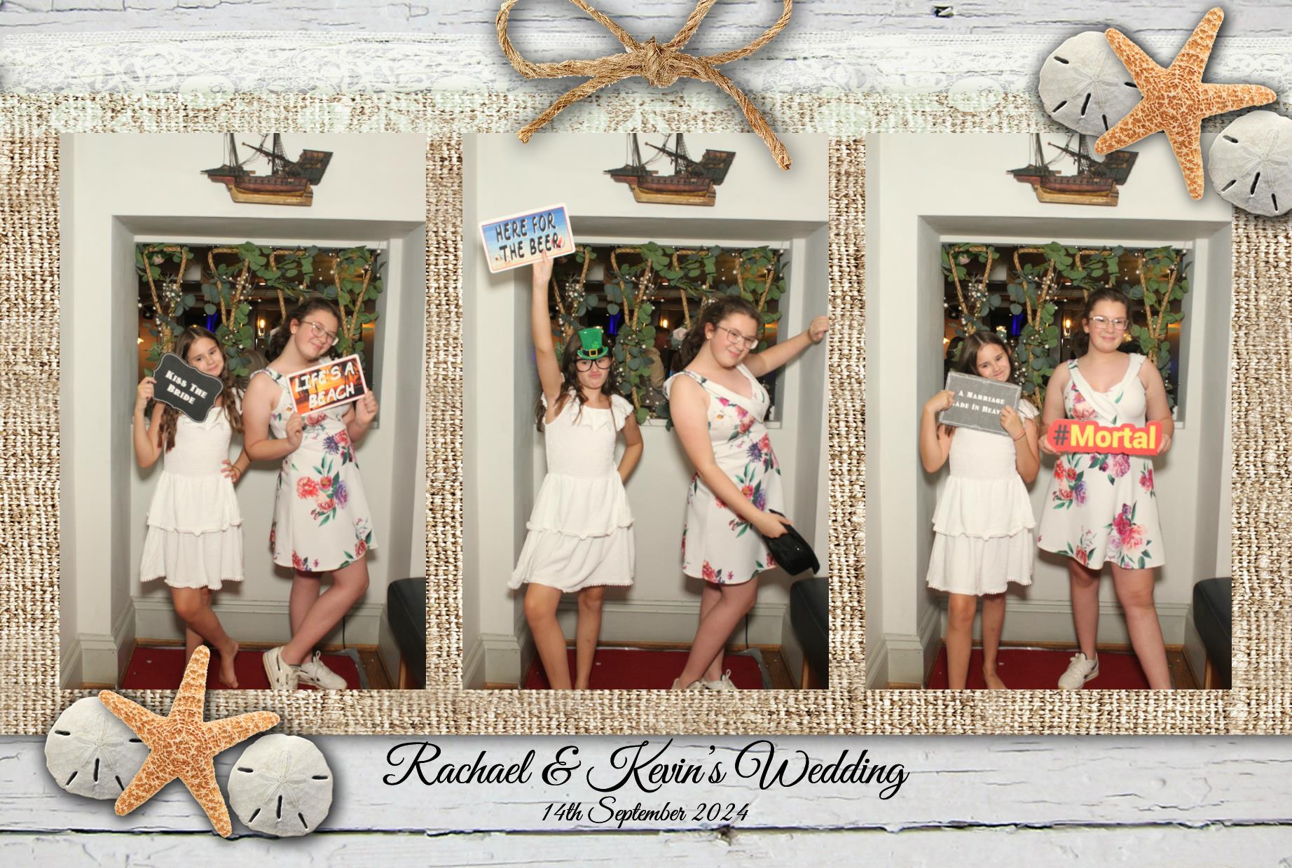 Rachael & Kevins Wedding | View more photos from the event at gallery.myphotoboothexperience.co.uk/u/MyPhotoBoothExperienceLtd/Rachael-Kevins-Wedding
