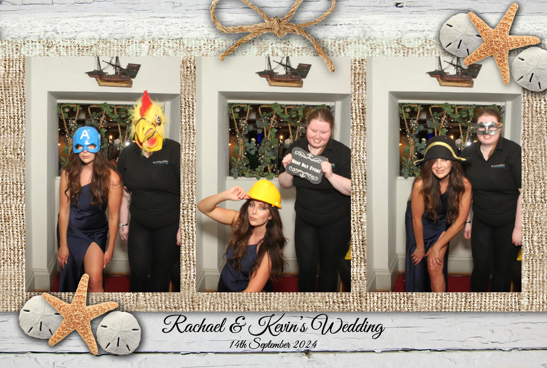 Rachael & Kevins Wedding | View more photos from the event at gallery.myphotoboothexperience.co.uk/u/MyPhotoBoothExperienceLtd/Rachael-Kevins-Wedding