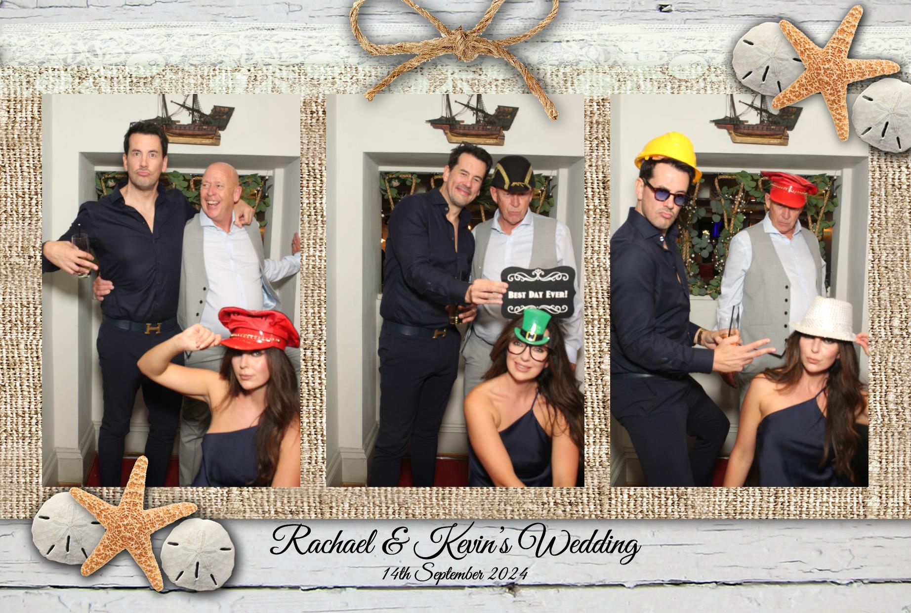 Rachael & Kevins Wedding | View more photos from the event at gallery.myphotoboothexperience.co.uk/u/MyPhotoBoothExperienceLtd/Rachael-Kevins-Wedding