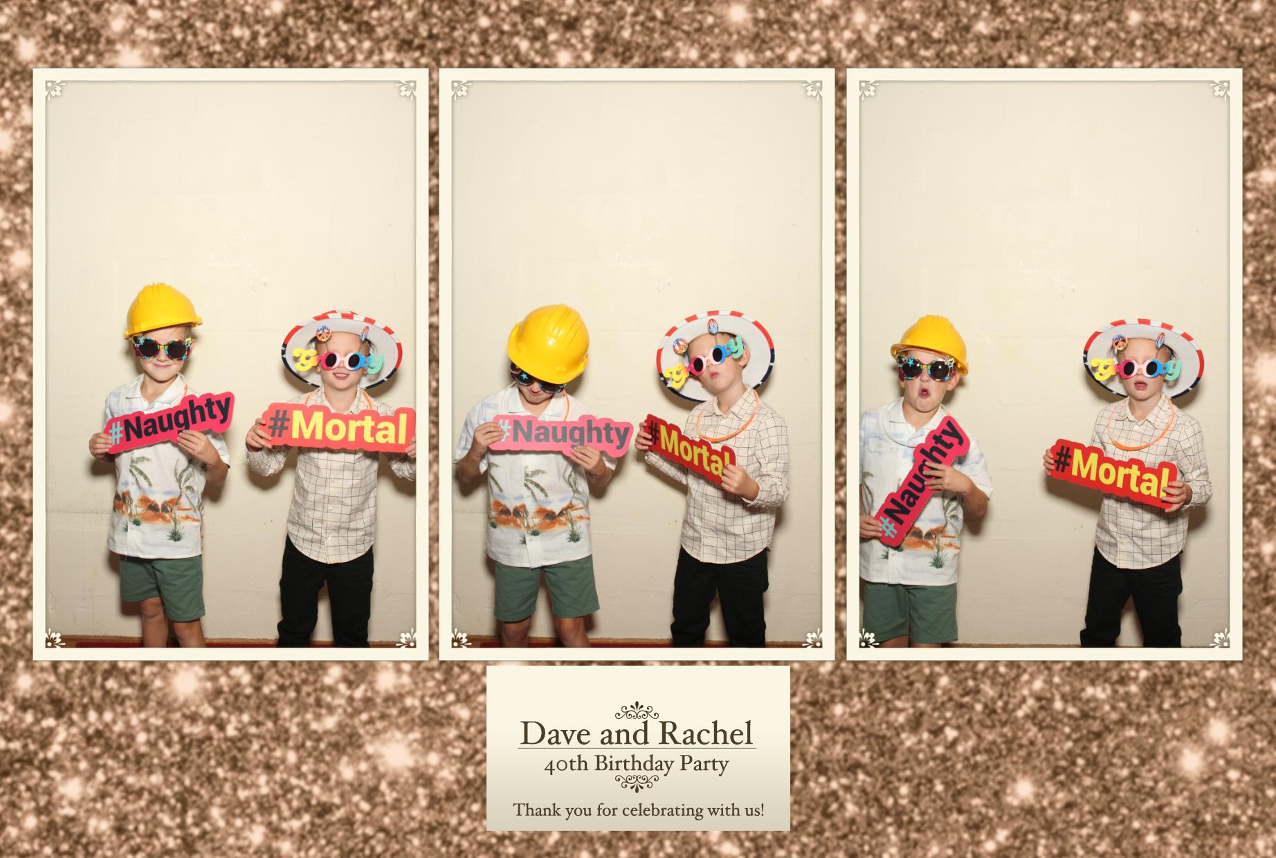Rachel and Dave 40th Birthday | View more photos from the event at gallery.myphotoboothexperience.co.uk/u/MyPhotoBoothExperienceLtd/Rachel-and-Dave-40th-Birthday