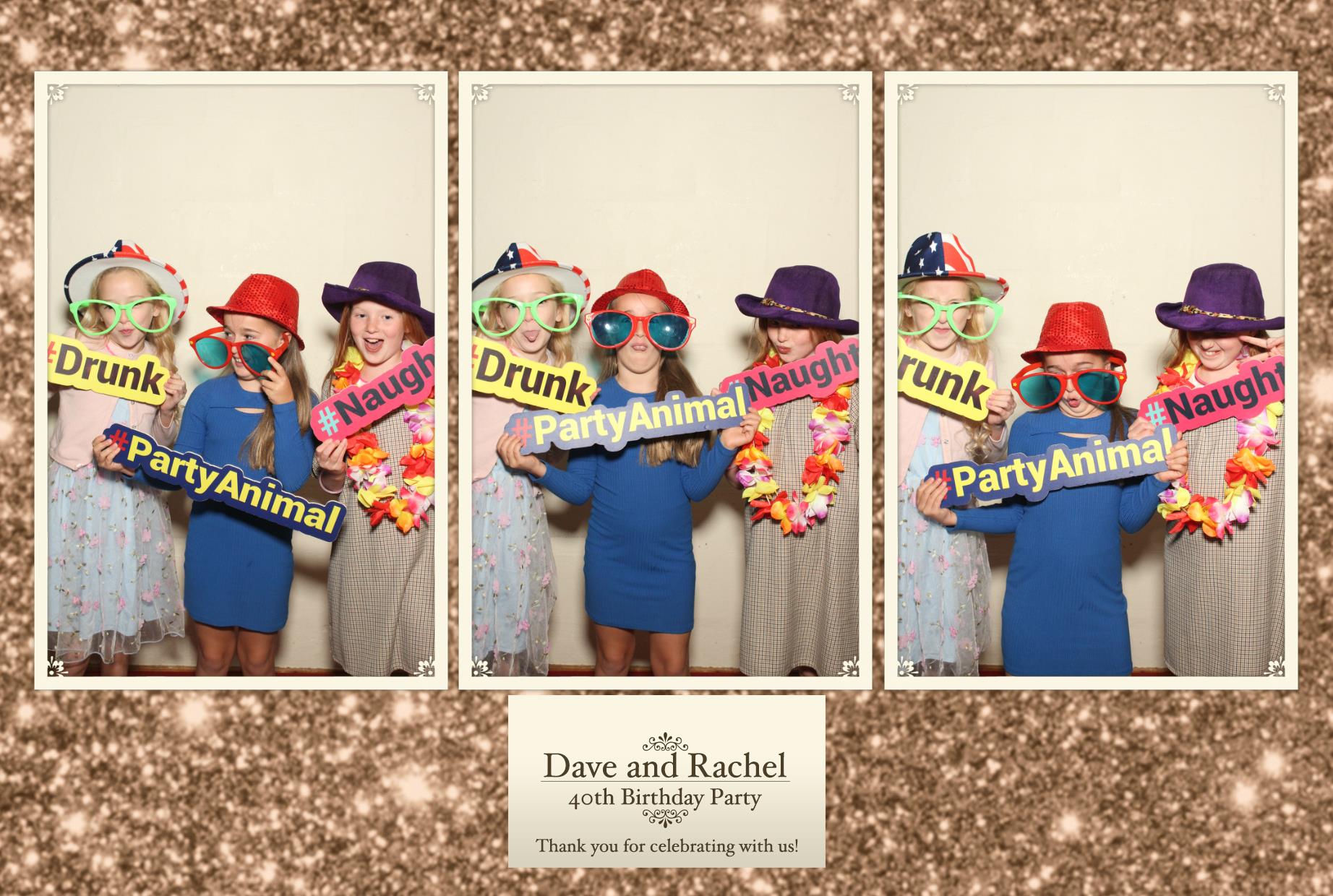 Rachel and Dave 40th Birthday | View more photos from the event at gallery.myphotoboothexperience.co.uk/u/MyPhotoBoothExperienceLtd/Rachel-and-Dave-40th-Birthday
