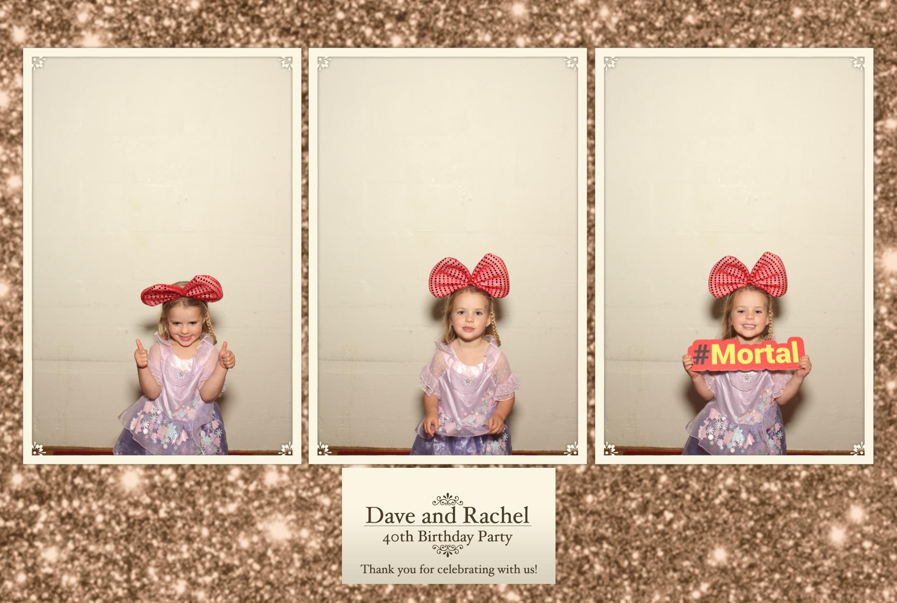 Rachel and Dave 40th Birthday | View more photos from the event at gallery.myphotoboothexperience.co.uk/u/MyPhotoBoothExperienceLtd/Rachel-and-Dave-40th-Birthday