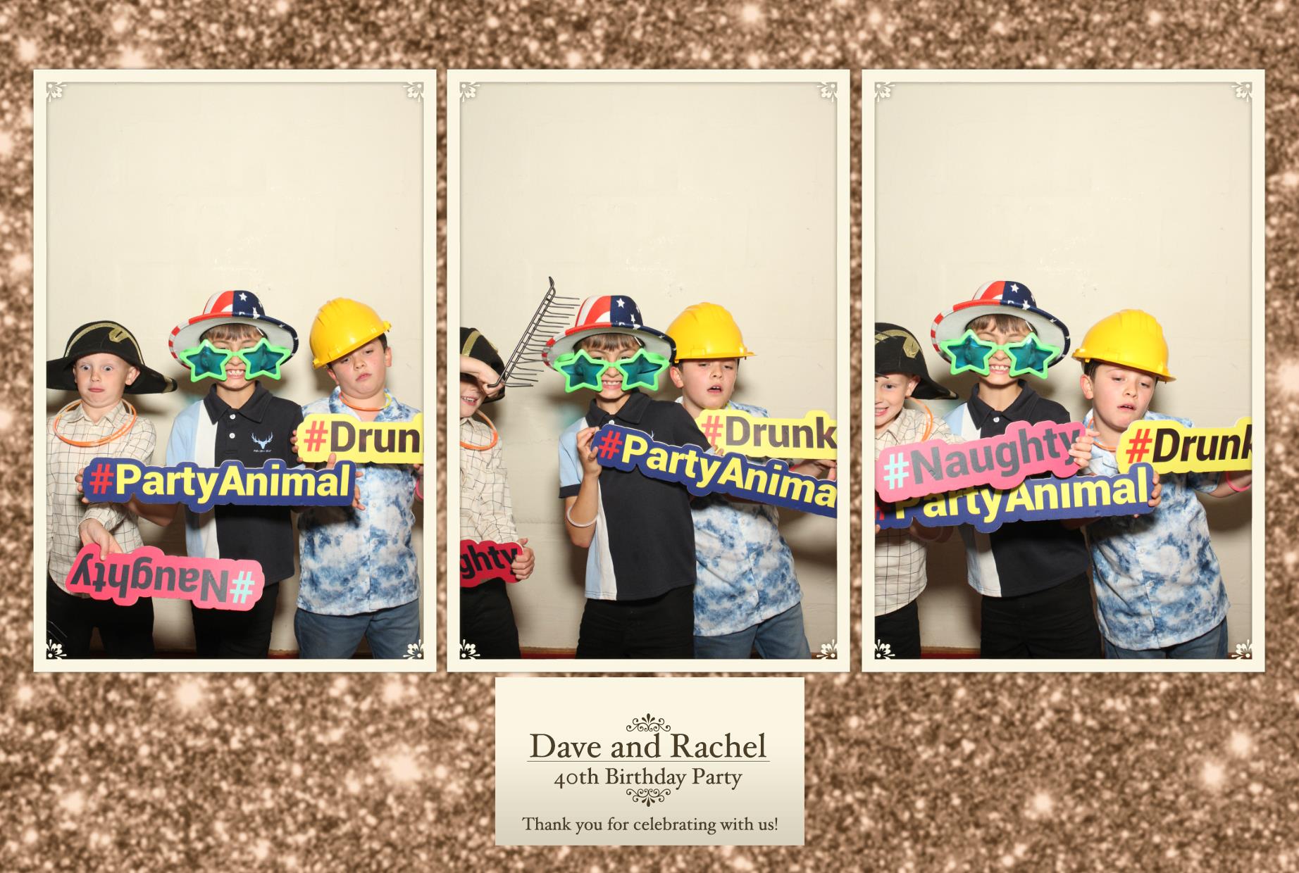 Rachel and Dave 40th Birthday | View more photos from the event at gallery.myphotoboothexperience.co.uk/u/MyPhotoBoothExperienceLtd/Rachel-and-Dave-40th-Birthday