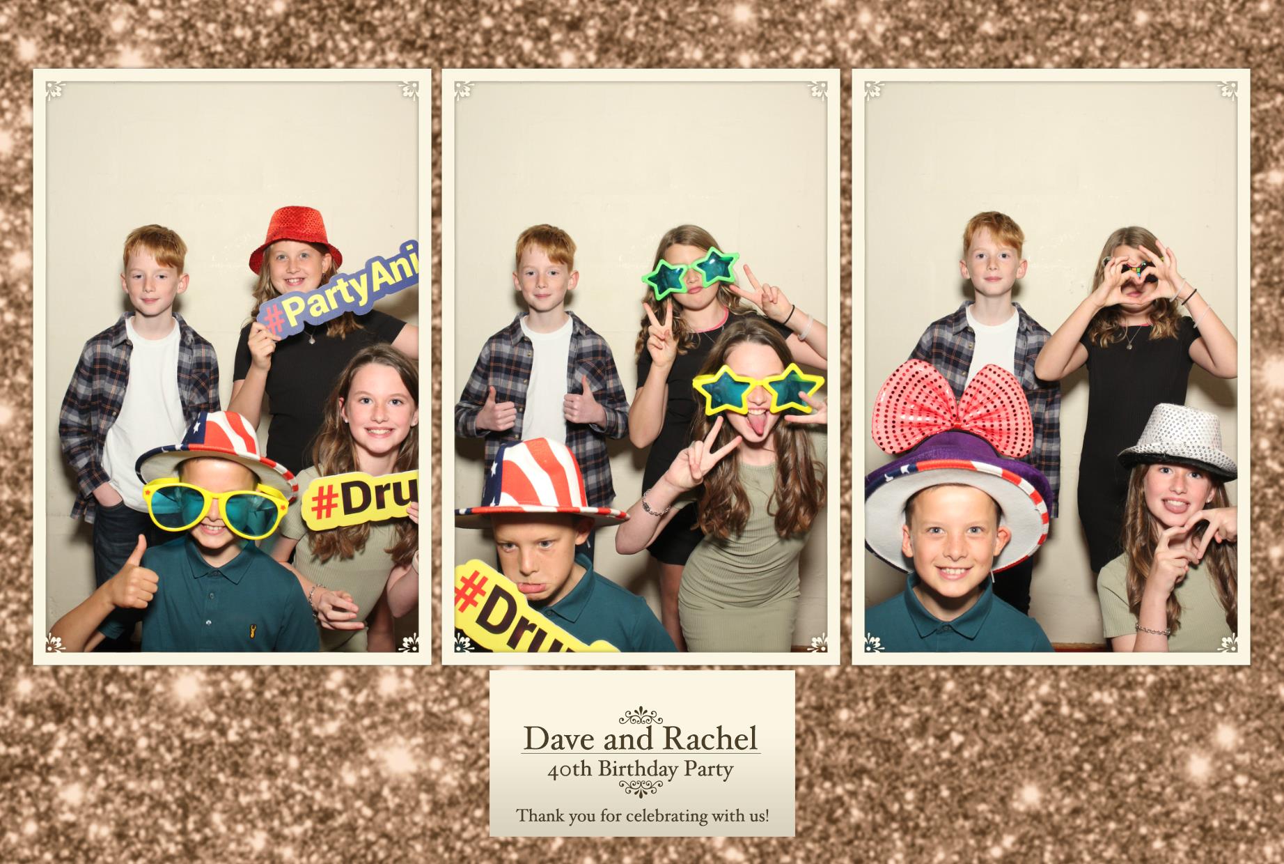 Rachel and Dave 40th Birthday | View more photos from the event at gallery.myphotoboothexperience.co.uk/u/MyPhotoBoothExperienceLtd/Rachel-and-Dave-40th-Birthday