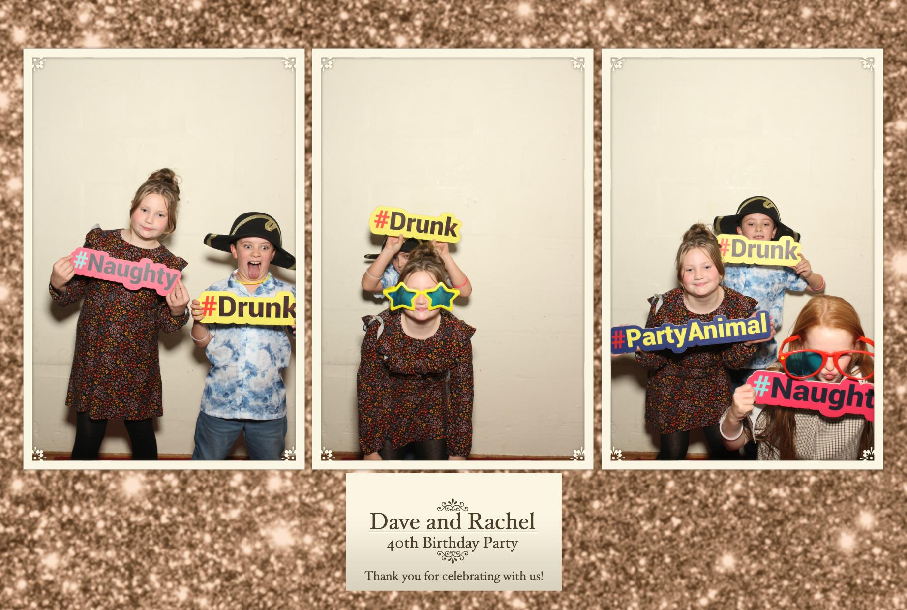 Rachel and Dave 40th Birthday | View more photos from the event at gallery.myphotoboothexperience.co.uk/u/MyPhotoBoothExperienceLtd/Rachel-and-Dave-40th-Birthday