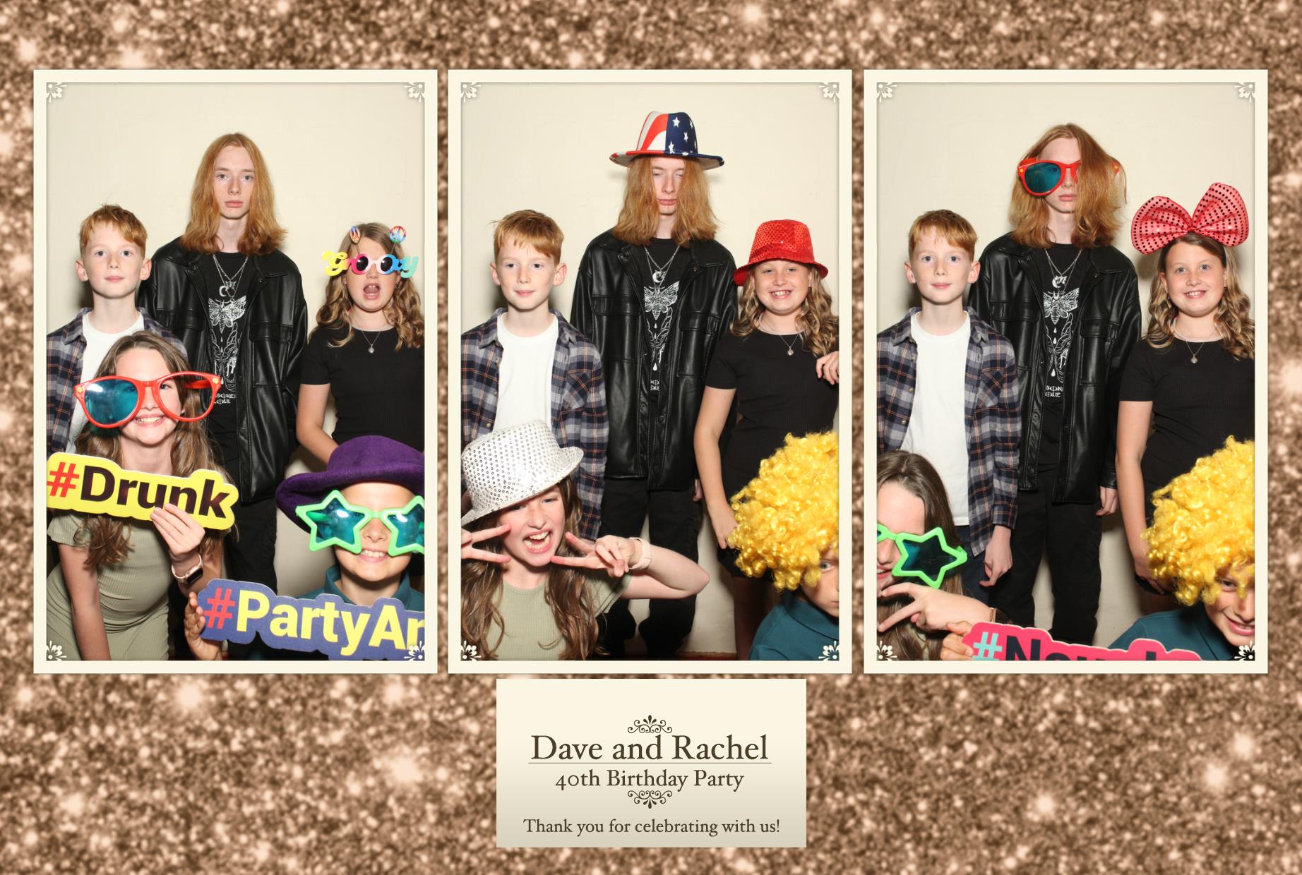 Rachel and Dave 40th Birthday | View more photos from the event at gallery.myphotoboothexperience.co.uk/u/MyPhotoBoothExperienceLtd/Rachel-and-Dave-40th-Birthday