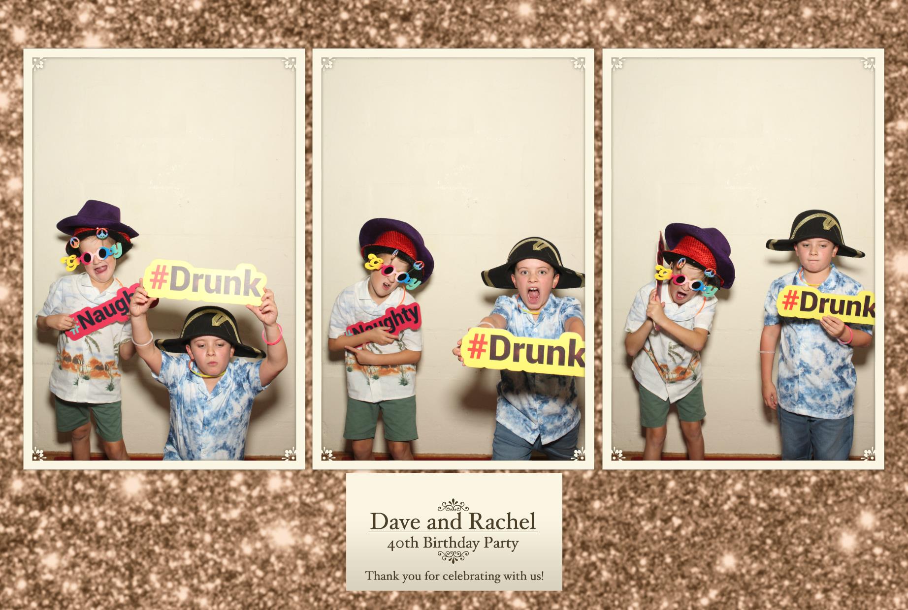 Rachel and Dave 40th Birthday | View more photos from the event at gallery.myphotoboothexperience.co.uk/u/MyPhotoBoothExperienceLtd/Rachel-and-Dave-40th-Birthday