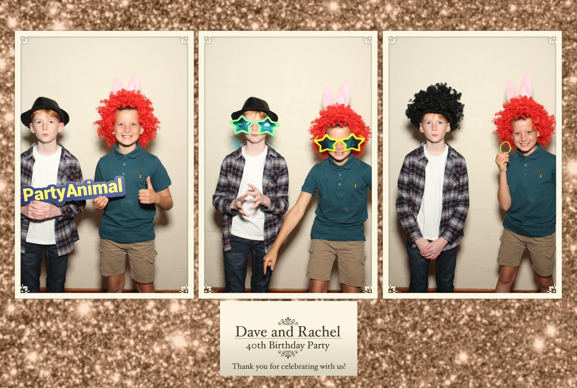 Rachel and Dave 40th Birthday | View more photos from the event at gallery.myphotoboothexperience.co.uk/u/MyPhotoBoothExperienceLtd/Rachel-and-Dave-40th-Birthday