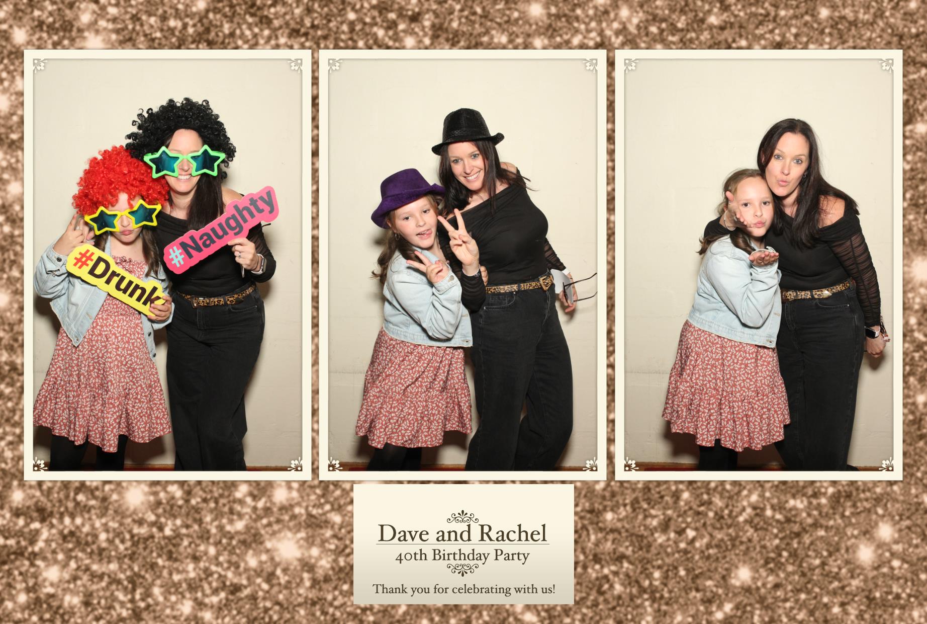 Rachel and Dave 40th Birthday | View more photos from the event at gallery.myphotoboothexperience.co.uk/u/MyPhotoBoothExperienceLtd/Rachel-and-Dave-40th-Birthday