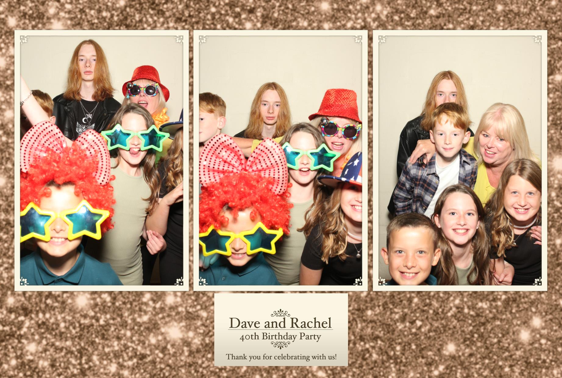 Rachel and Dave 40th Birthday | View more photos from the event at gallery.myphotoboothexperience.co.uk/u/MyPhotoBoothExperienceLtd/Rachel-and-Dave-40th-Birthday