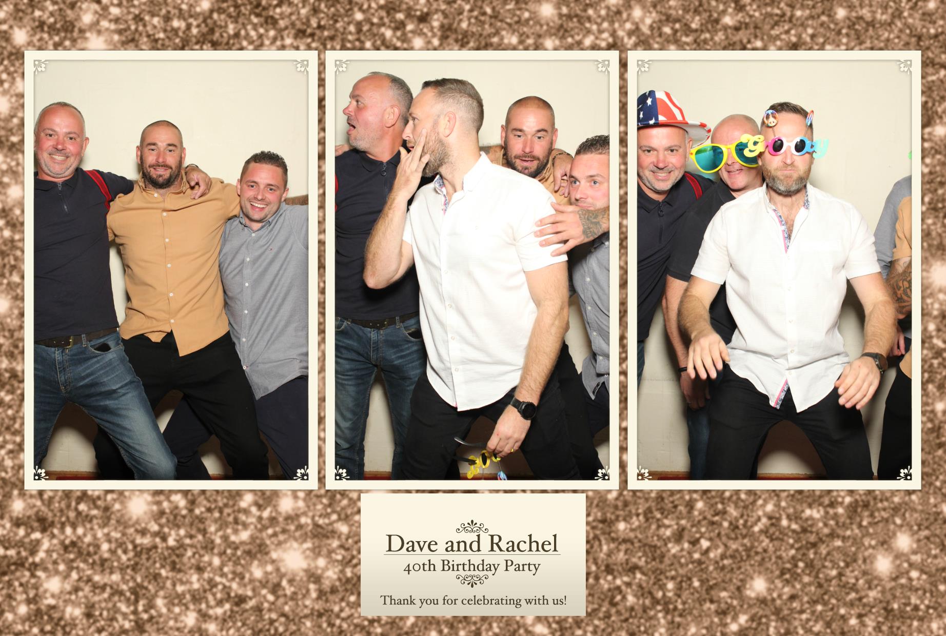 Rachel and Dave 40th Birthday | View more photos from the event at gallery.myphotoboothexperience.co.uk/u/MyPhotoBoothExperienceLtd/Rachel-and-Dave-40th-Birthday