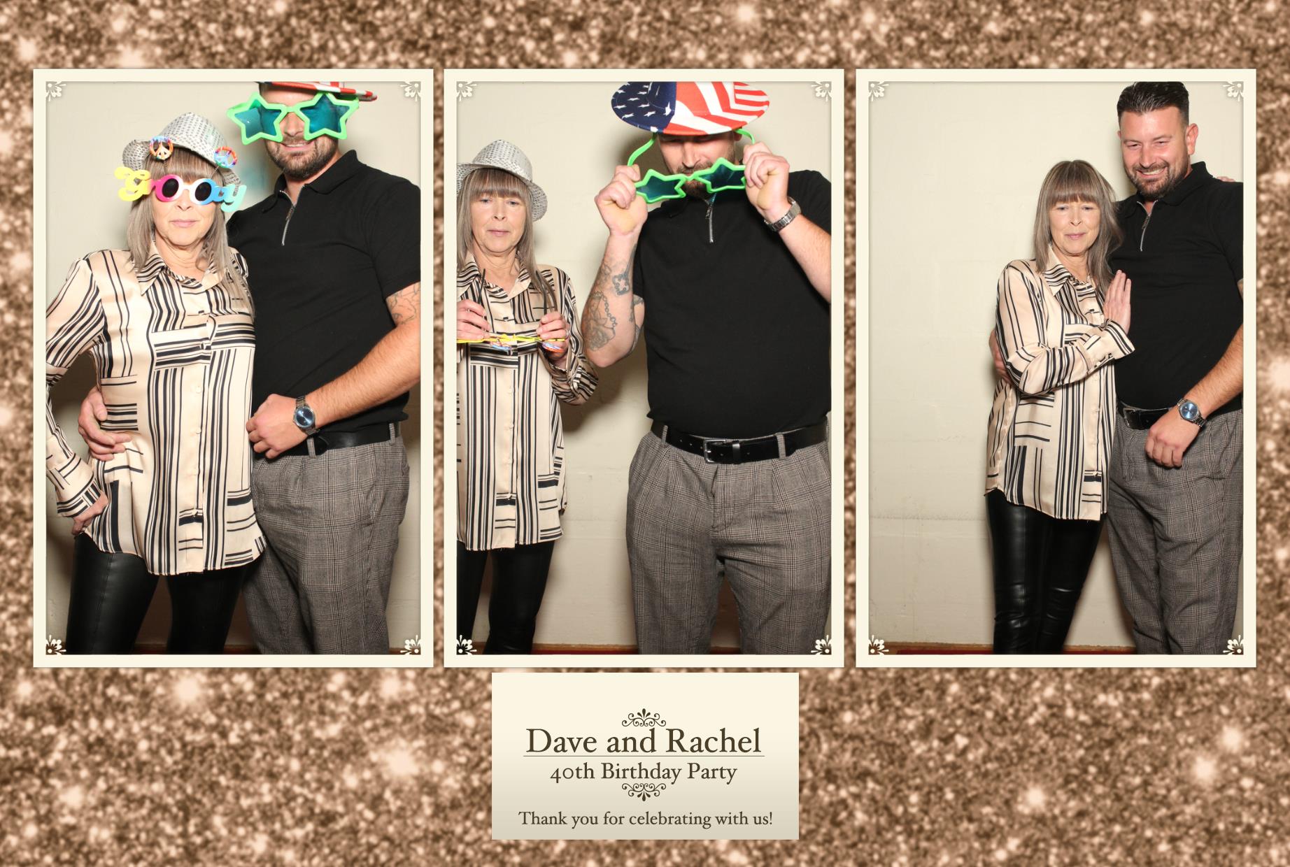 Rachel and Dave 40th Birthday | View more photos from the event at gallery.myphotoboothexperience.co.uk/u/MyPhotoBoothExperienceLtd/Rachel-and-Dave-40th-Birthday