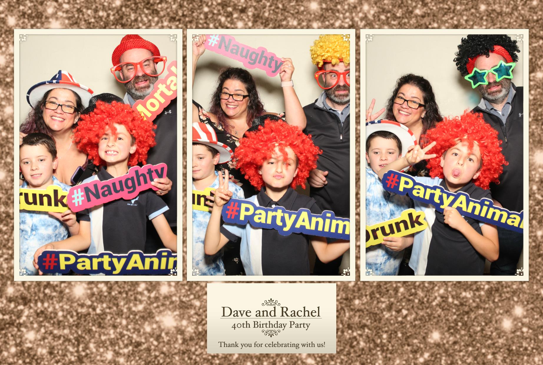 Rachel and Dave 40th Birthday | View more photos from the event at gallery.myphotoboothexperience.co.uk/u/MyPhotoBoothExperienceLtd/Rachel-and-Dave-40th-Birthday
