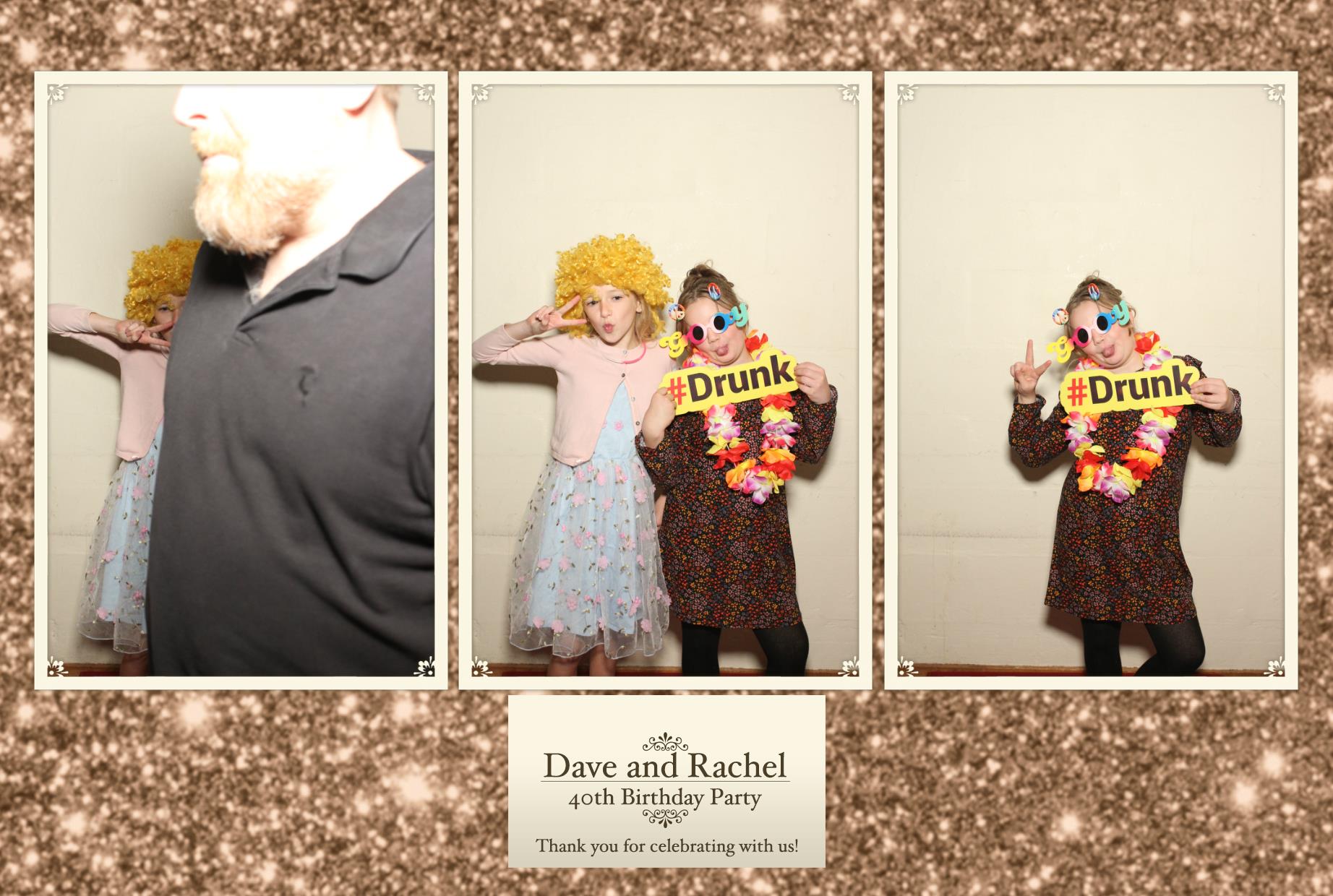 Rachel and Dave 40th Birthday | View more photos from the event at gallery.myphotoboothexperience.co.uk/u/MyPhotoBoothExperienceLtd/Rachel-and-Dave-40th-Birthday