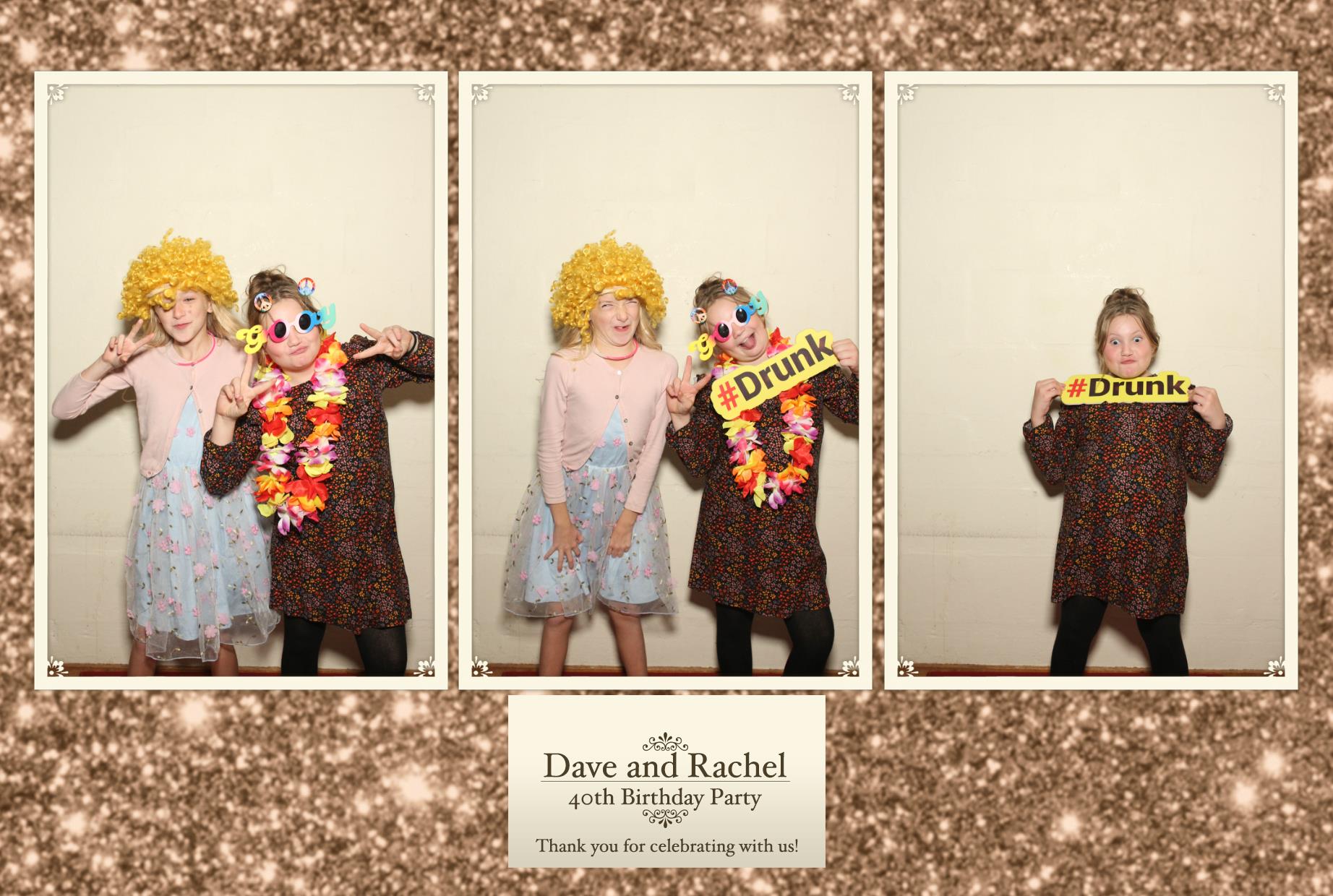 Rachel and Dave 40th Birthday | View more photos from the event at gallery.myphotoboothexperience.co.uk/u/MyPhotoBoothExperienceLtd/Rachel-and-Dave-40th-Birthday