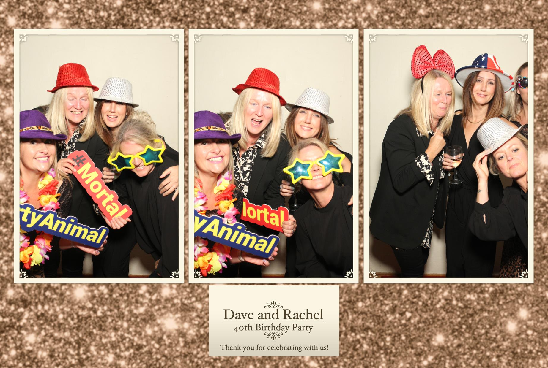 Rachel and Dave 40th Birthday | View more photos from the event at gallery.myphotoboothexperience.co.uk/u/MyPhotoBoothExperienceLtd/Rachel-and-Dave-40th-Birthday