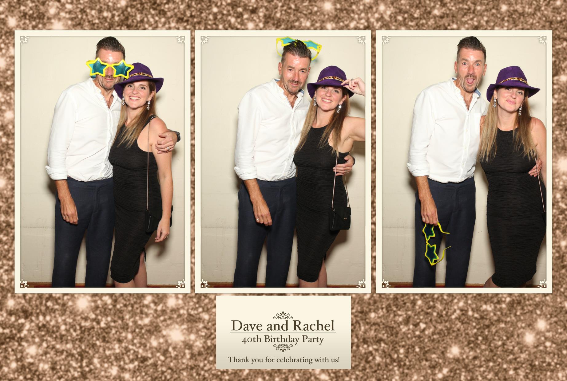Rachel and Dave 40th Birthday | View more photos from the event at gallery.myphotoboothexperience.co.uk/u/MyPhotoBoothExperienceLtd/Rachel-and-Dave-40th-Birthday