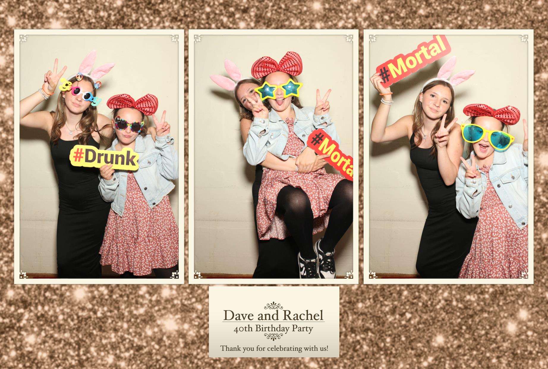 Rachel and Dave 40th Birthday | View more photos from the event at gallery.myphotoboothexperience.co.uk/u/MyPhotoBoothExperienceLtd/Rachel-and-Dave-40th-Birthday