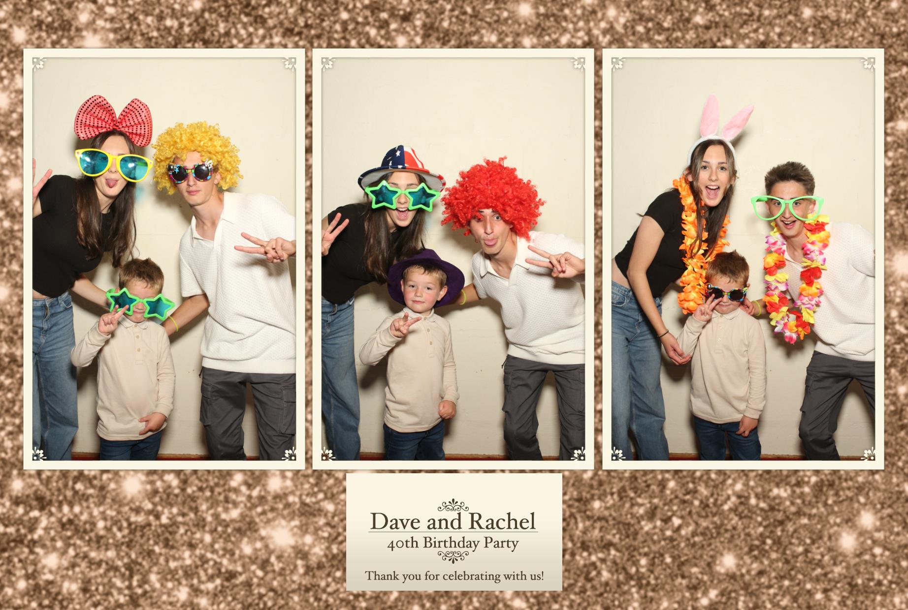 Rachel and Dave 40th Birthday | View more photos from the event at gallery.myphotoboothexperience.co.uk/u/MyPhotoBoothExperienceLtd/Rachel-and-Dave-40th-Birthday