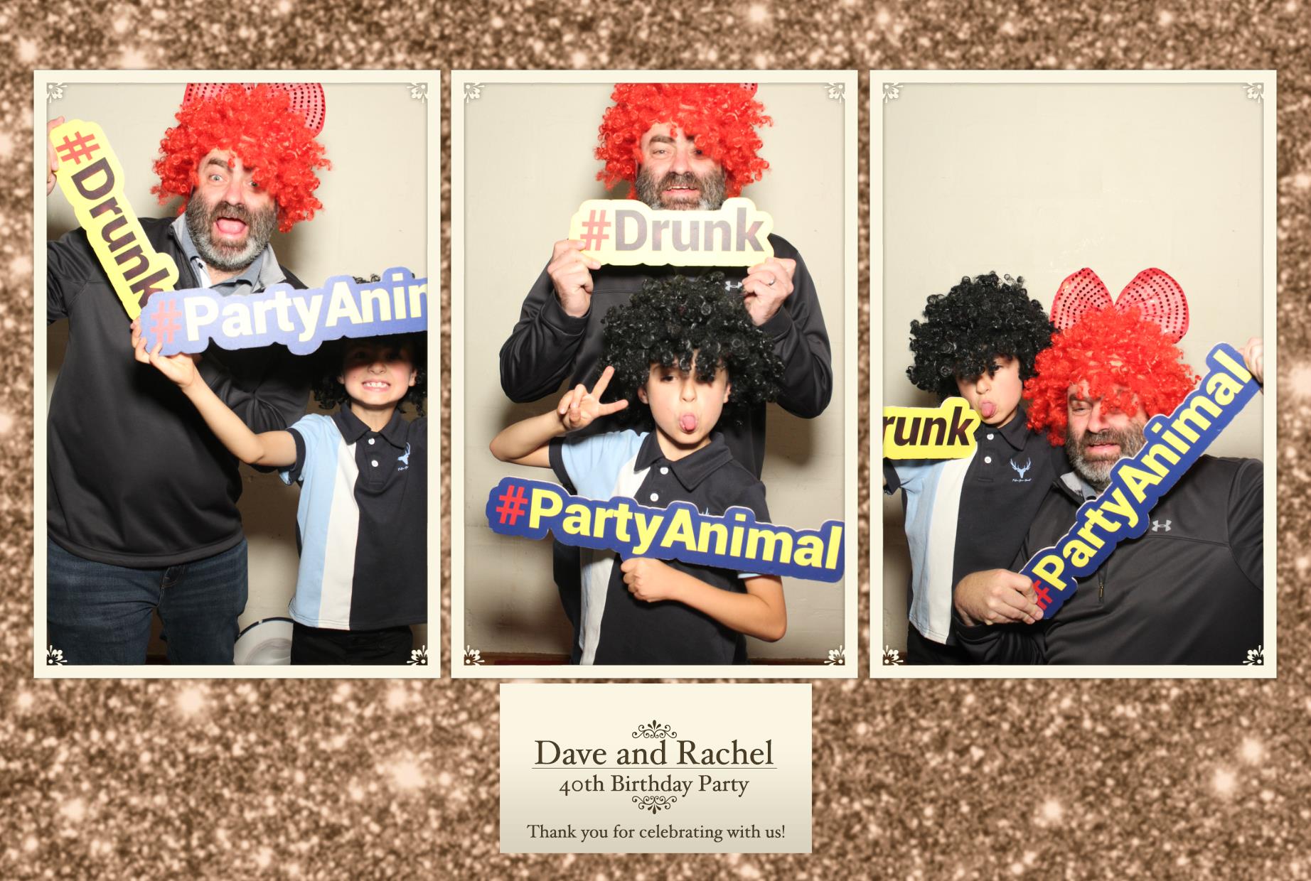 Rachel and Dave 40th Birthday | View more photos from the event at gallery.myphotoboothexperience.co.uk/u/MyPhotoBoothExperienceLtd/Rachel-and-Dave-40th-Birthday