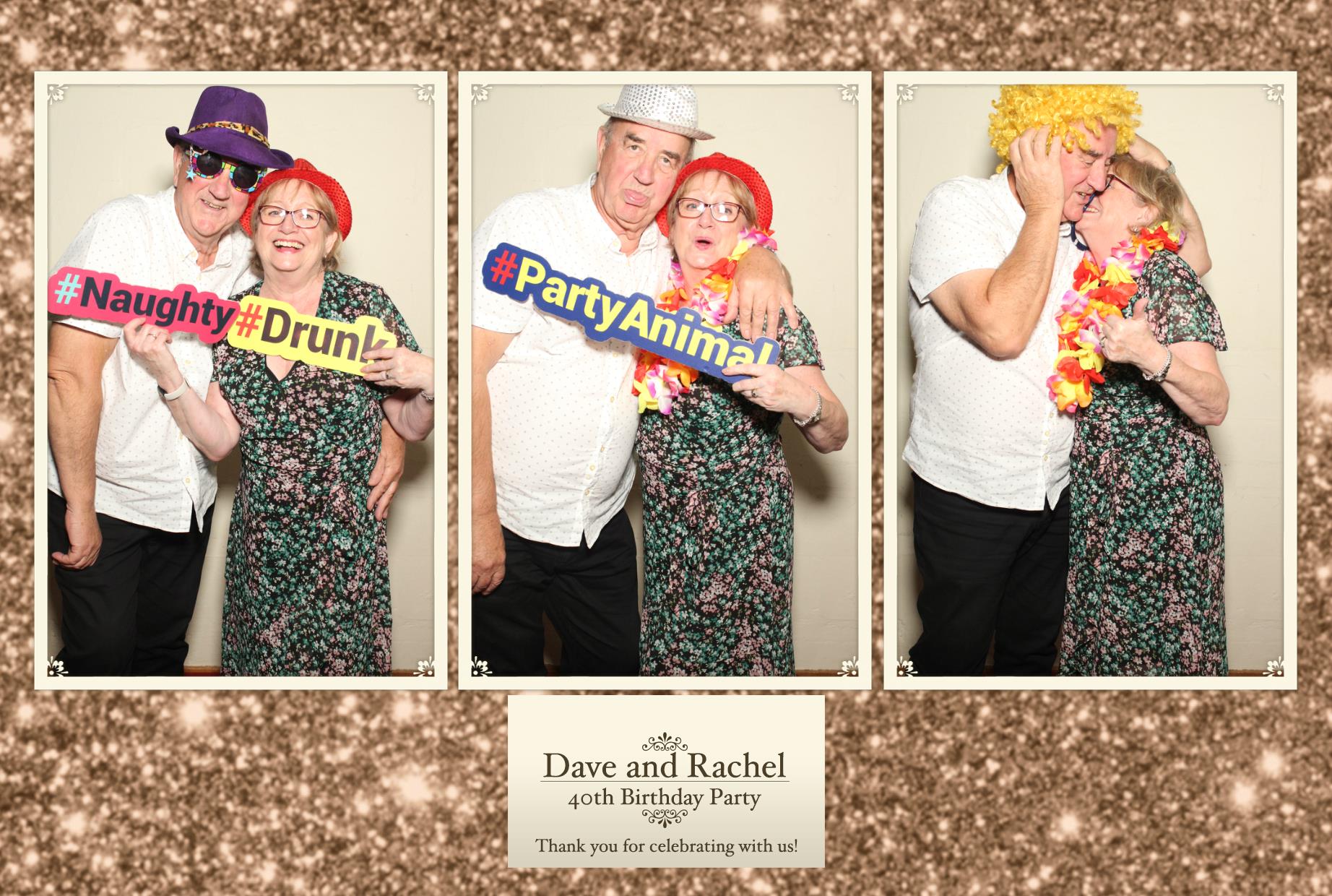 Rachel and Dave 40th Birthday | View more photos from the event at gallery.myphotoboothexperience.co.uk/u/MyPhotoBoothExperienceLtd/Rachel-and-Dave-40th-Birthday