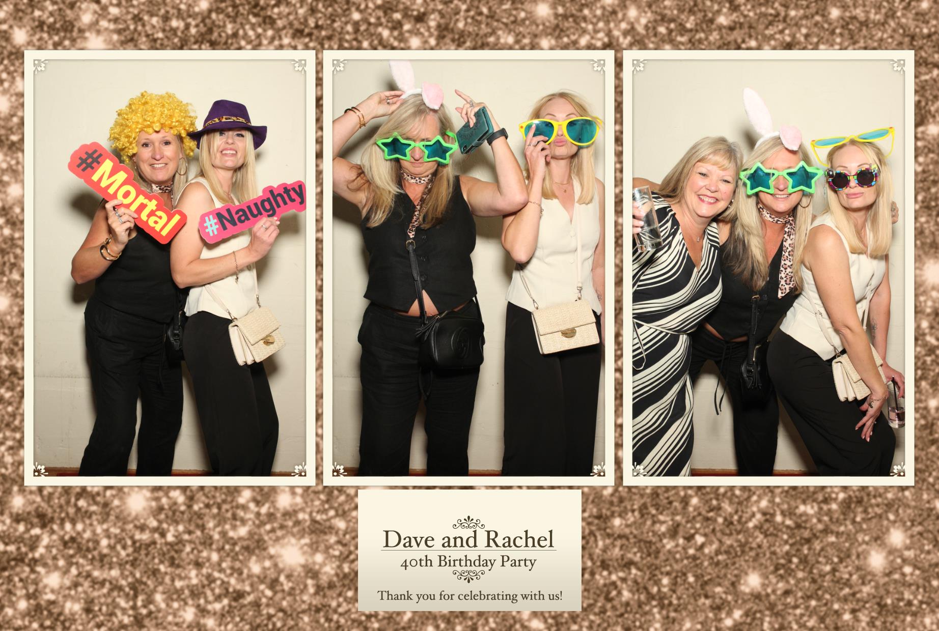 Rachel and Dave 40th Birthday | View more photos from the event at gallery.myphotoboothexperience.co.uk/u/MyPhotoBoothExperienceLtd/Rachel-and-Dave-40th-Birthday