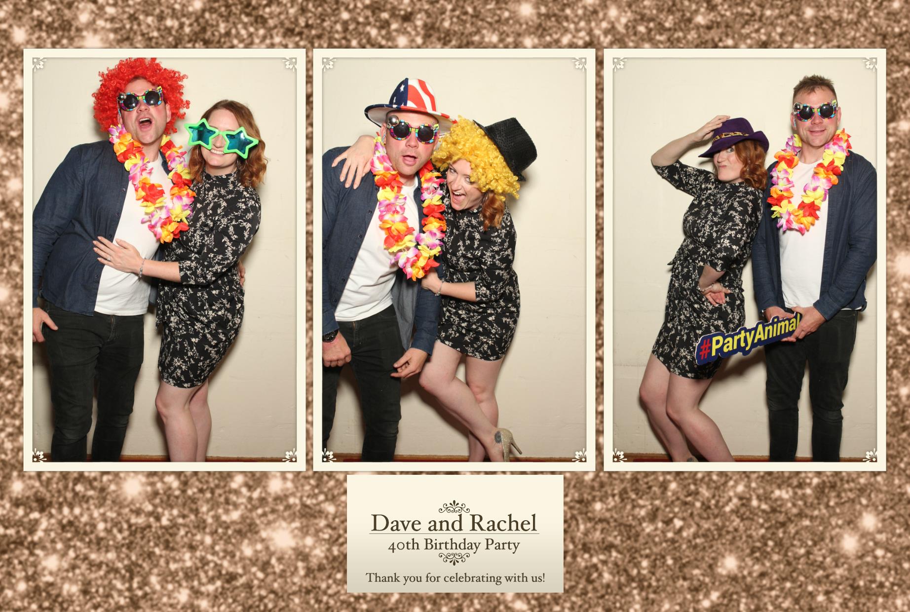 Rachel and Dave 40th Birthday | View more photos from the event at gallery.myphotoboothexperience.co.uk/u/MyPhotoBoothExperienceLtd/Rachel-and-Dave-40th-Birthday