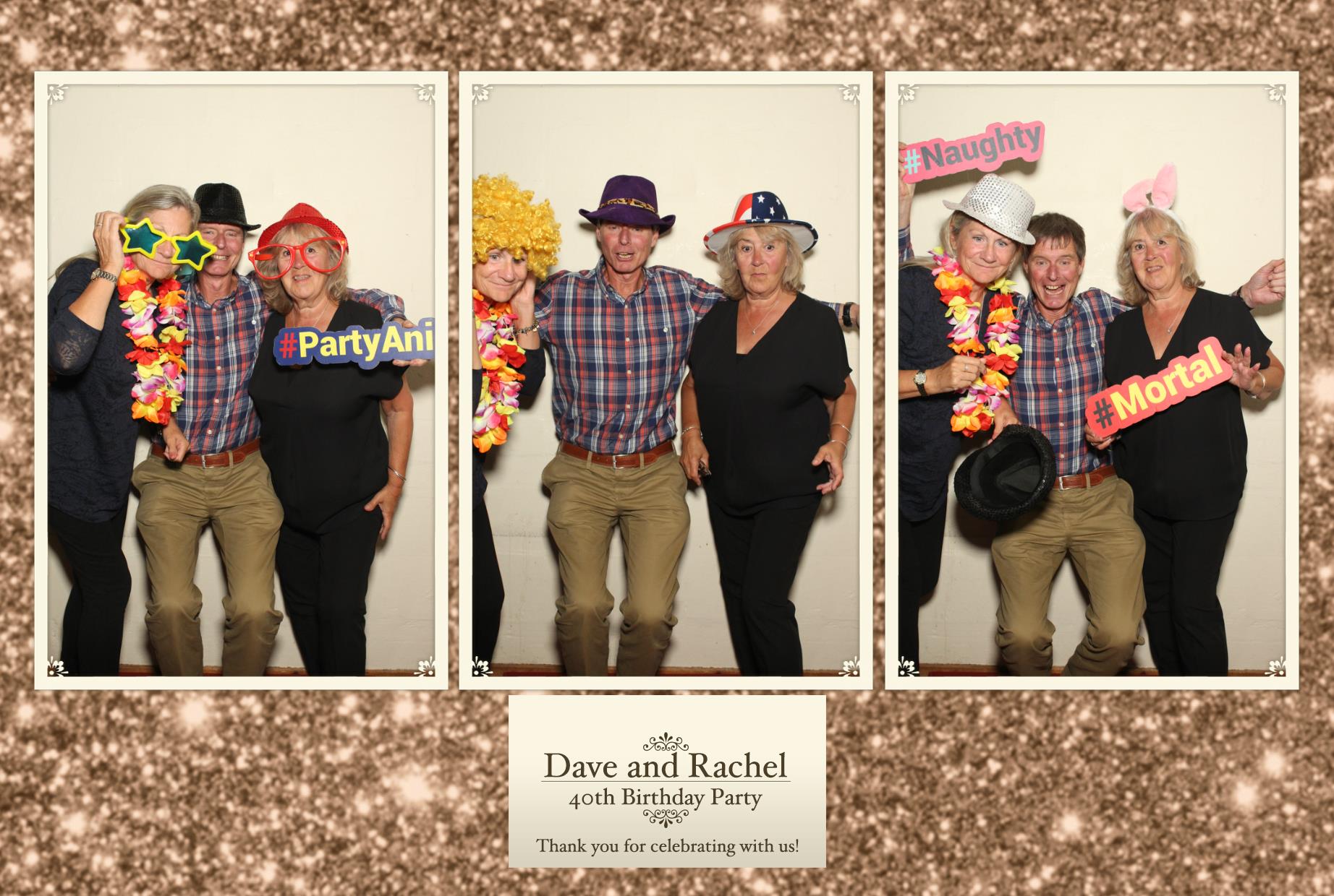 Rachel and Dave 40th Birthday | View more photos from the event at gallery.myphotoboothexperience.co.uk/u/MyPhotoBoothExperienceLtd/Rachel-and-Dave-40th-Birthday