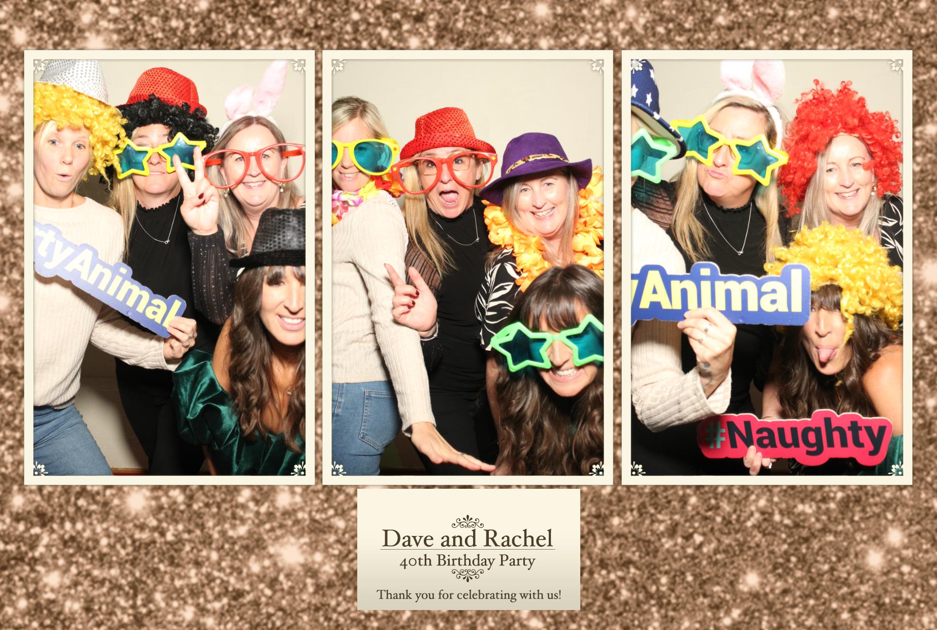 Rachel and Dave 40th Birthday | View more photos from the event at gallery.myphotoboothexperience.co.uk/u/MyPhotoBoothExperienceLtd/Rachel-and-Dave-40th-Birthday