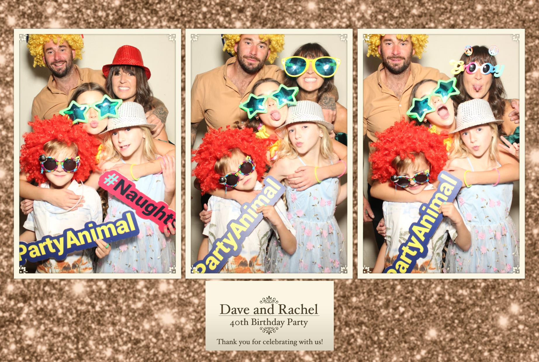 Rachel and Dave 40th Birthday | View more photos from the event at gallery.myphotoboothexperience.co.uk/u/MyPhotoBoothExperienceLtd/Rachel-and-Dave-40th-Birthday