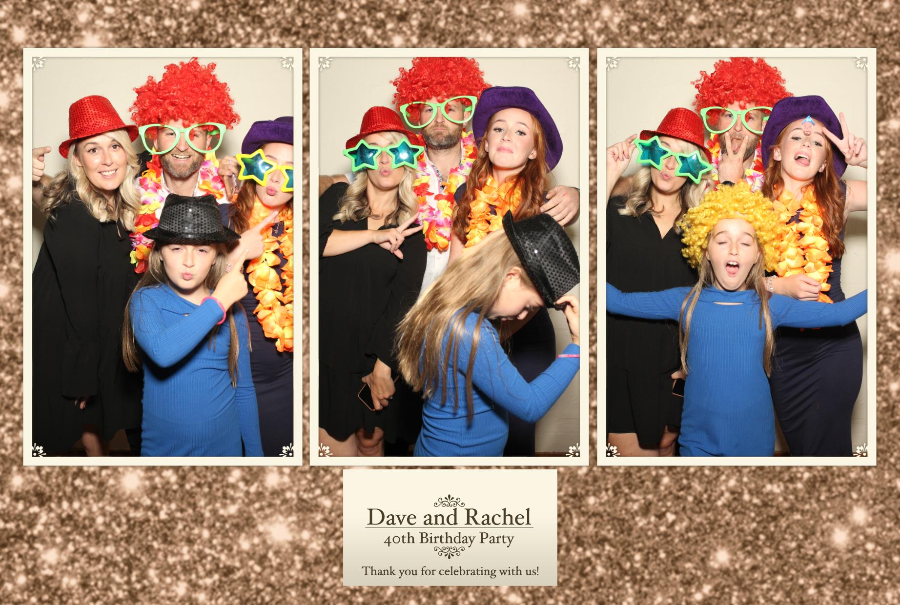 Rachel and Dave 40th Birthday | View more photos from the event at gallery.myphotoboothexperience.co.uk/u/MyPhotoBoothExperienceLtd/Rachel-and-Dave-40th-Birthday