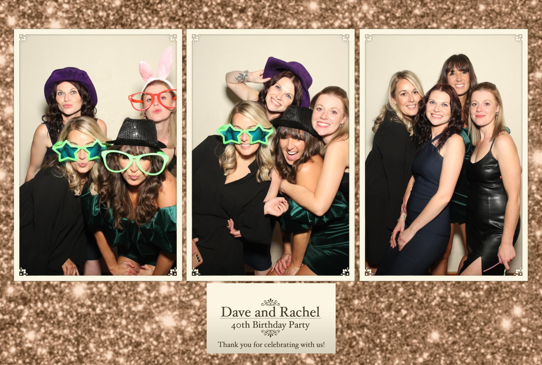 Rachel and Dave 40th Birthday | View more photos from the event at gallery.myphotoboothexperience.co.uk/u/MyPhotoBoothExperienceLtd/Rachel-and-Dave-40th-Birthday